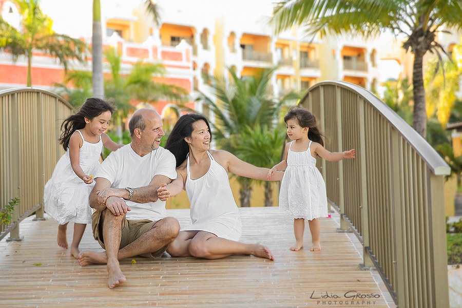 Family portraits Cancun Royal Haciendas