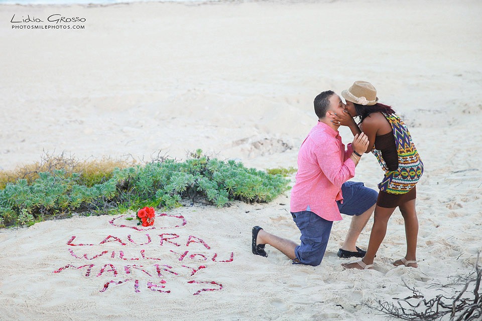 Beach Wedding Proposals Cancun