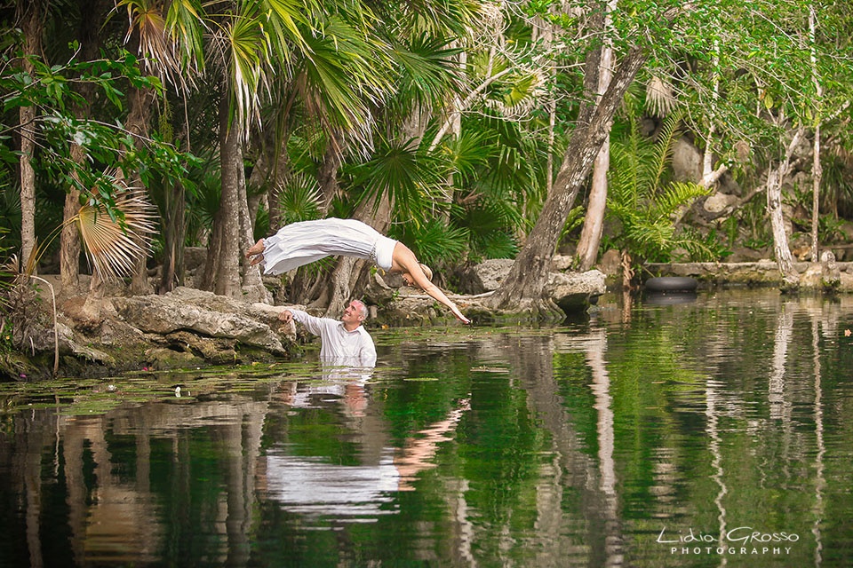 Cenote Wedding Photography Riviera Cancun