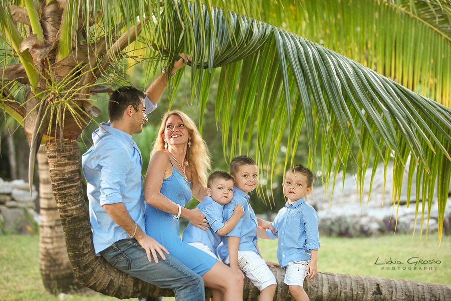 Family portraits Cancun