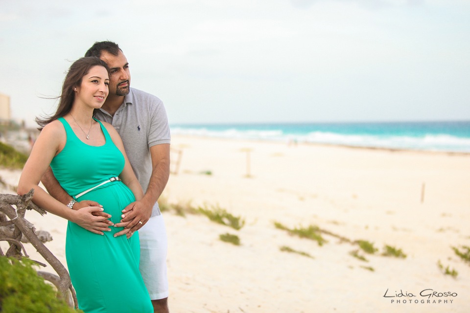Cancun maternity session
